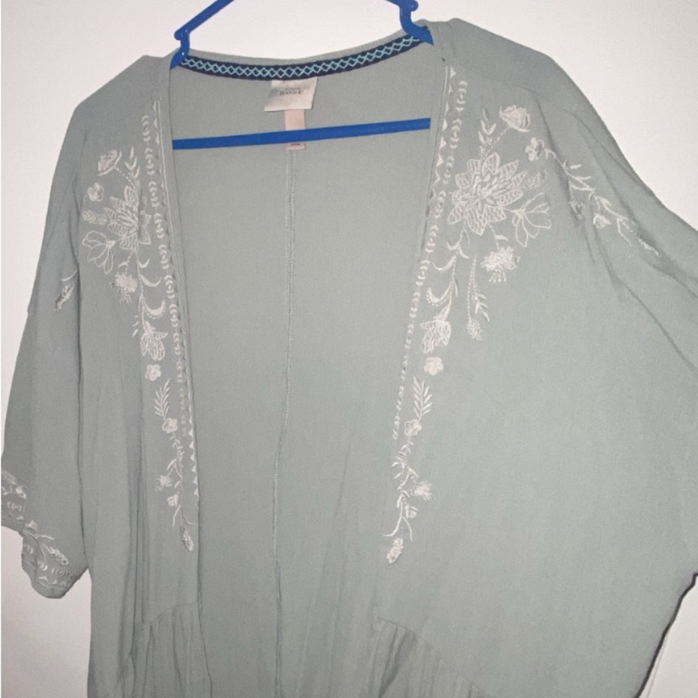 Knox rose lightweight boho half sleeve shawl
